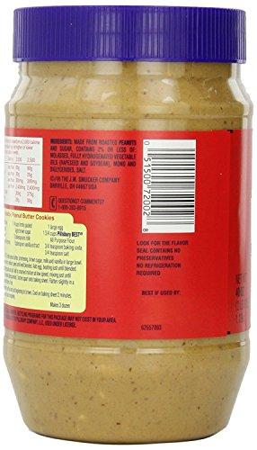 Jif Jif Extra Crunchy Peanut Butter, 40 Ounces, 7g (7% DV) of Protein per Serving, Packed with Peanuts for Extra Crunch, No Stir Peanut Butter
