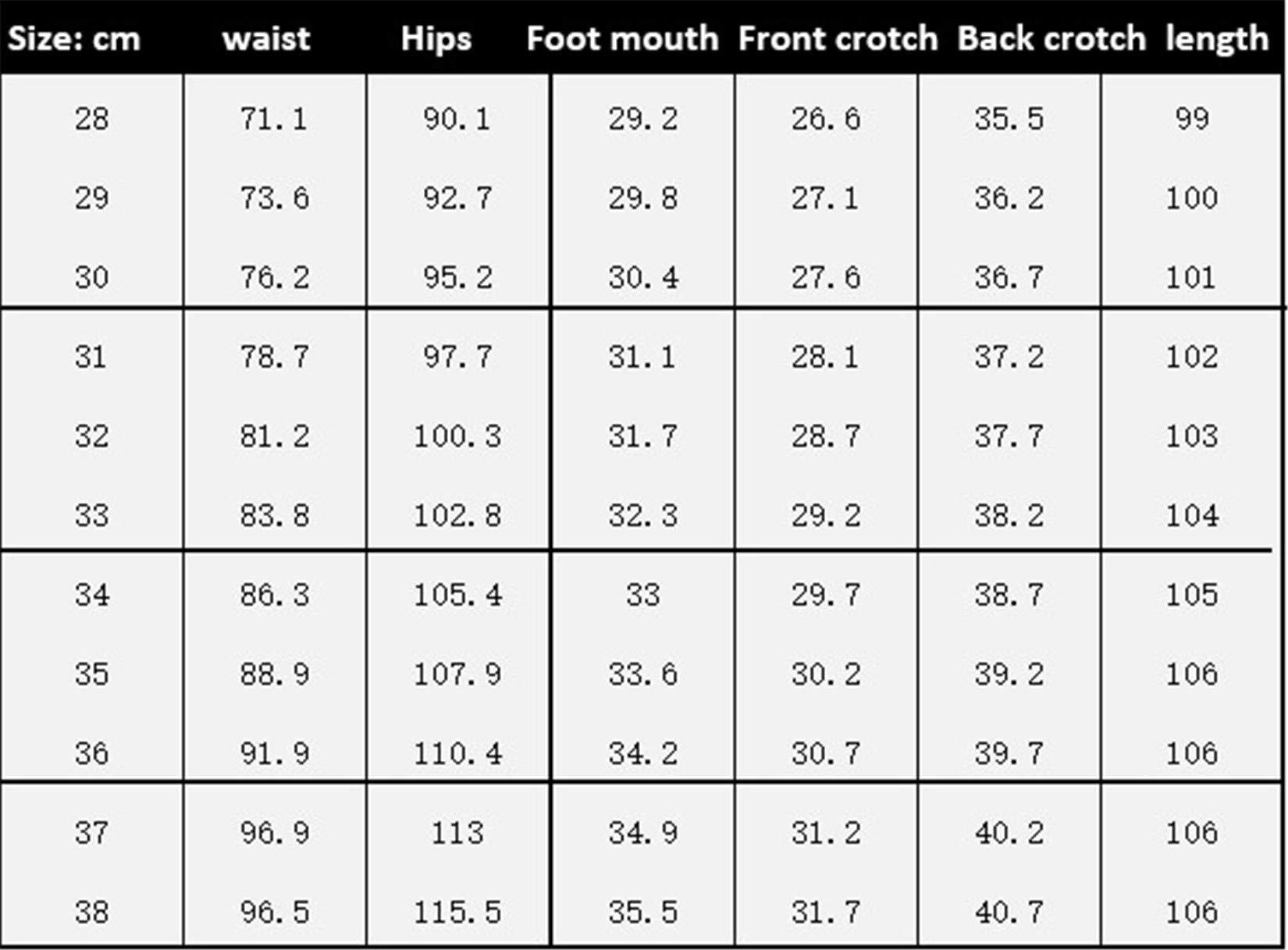 Generic Andongnywell Men\'s Elastic Waist Drawstring Pants for Sport Exercise Travel Stretchy straight Trousers with Pockets (Blue2,34)