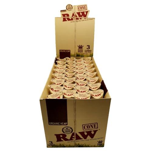 HB-101 Papers and Cones - Raw Organic Cones King Size 32/3 Pack (1 Count)