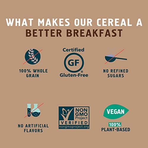 Seven Sundays Seven Sundays Early Riser Dark Chocolate Muesli Cereal - 12 Oz Pouch - Certified Gluten Free Muesli - Non GMO, No Refined Sugar and Kosher