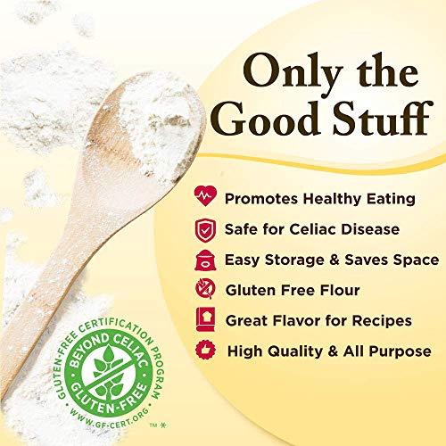 Gluten Free Mama Gluten Free Mama's - Almond Blend Flour - 2 lb Bags - Pack of 6 - Certified Gluten Free Flour - Non-Gritty Texture - Great Flavor - All Purpose - Safe for Celiac Diet