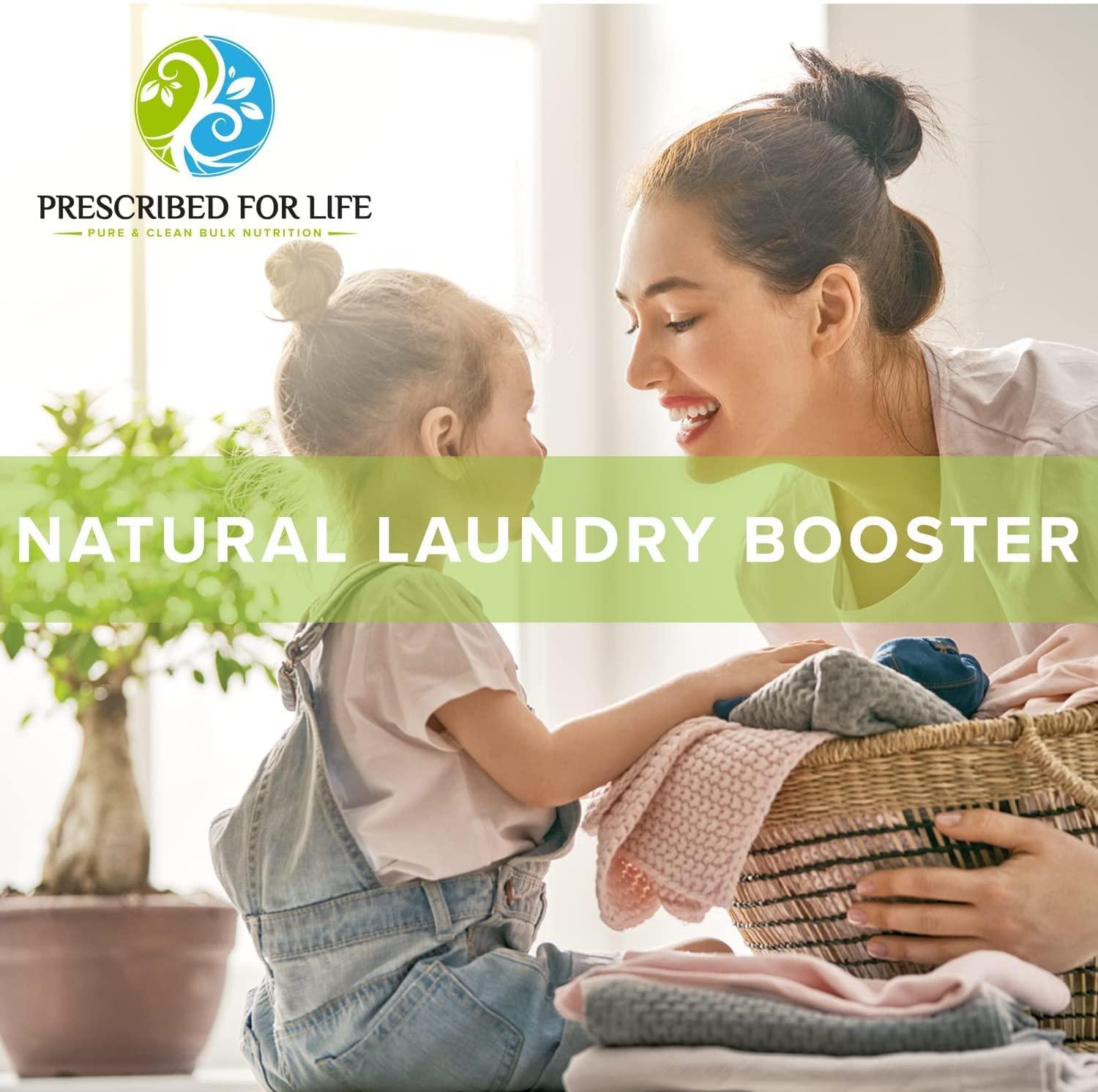 Prescribed For Life Prescribed for Life Borax Powder, Pure USP NF Grade All Natural Sodium Borate Powder, Household Laundry Booster, Slime Activator & Multipurpose Cleaning Powder (2kg / 4.4lb)