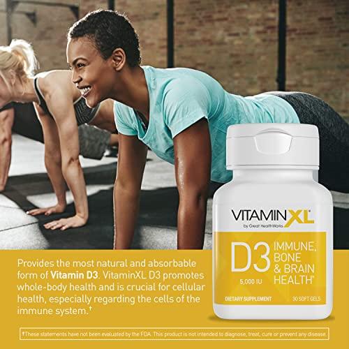 OmegaXL TrioXL - 3 Powerful Supplements That Promote a Strong Immune System, Includes TumericXL, VitaminXL D3 & ProbioticXL, Gluten-Free Immune Booster, 3-30 Count