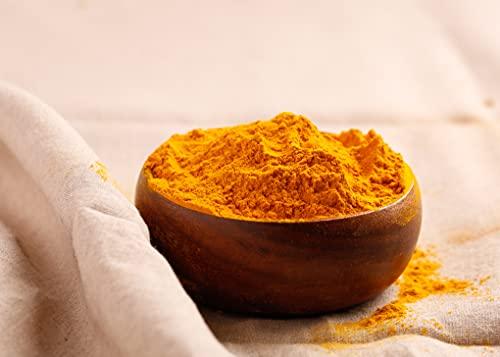 Gourmanity Gourmanity 8oz Madras Turmeric Spice, Turmeric Powder, Turmeric For Cooking, Ground Turmeric Curcumin, Bulk Turmeric Powder, Pure Turmeric Powder, Non-GMO, Non-irradiated, Kosher