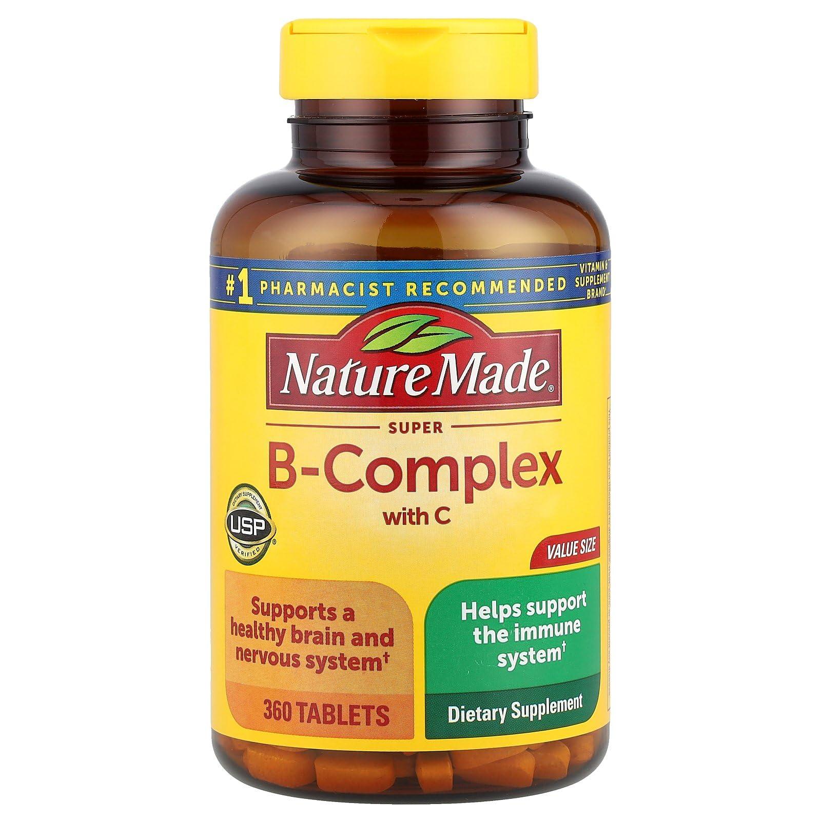 Nature Made Nature Made Super B Complex Tablets, Value Size, 360 Count