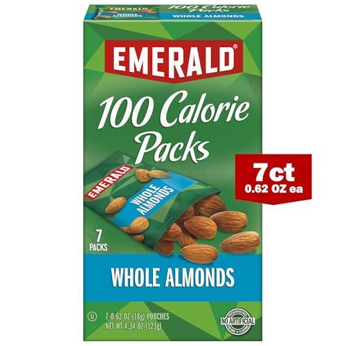 Emerald Emerald 34325 100 Calorie Pack All Natural Almonds, 0.63Oz Packs, 7/Box
