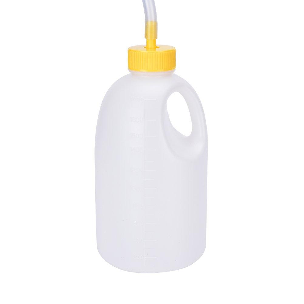 YUMSUM YUMSUM Male Men's Travel Bed Urinal Pee Bottle 1700 ML Urine Collector with Tube