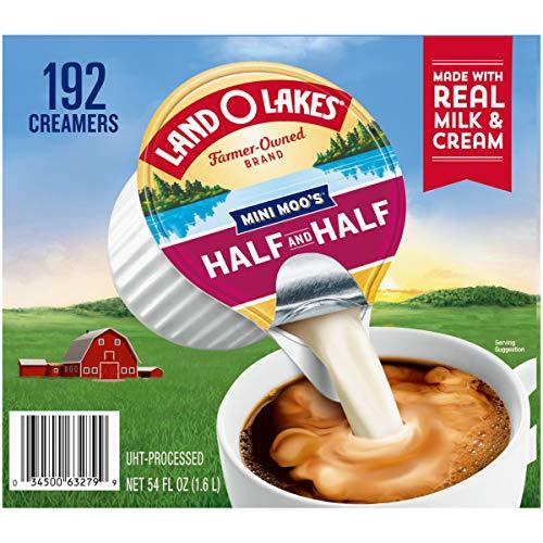 Land O Lakes Land O Lakes Mini Moo’s Half & Half Creamer Singles, Shelf-Stable, 192 Count
