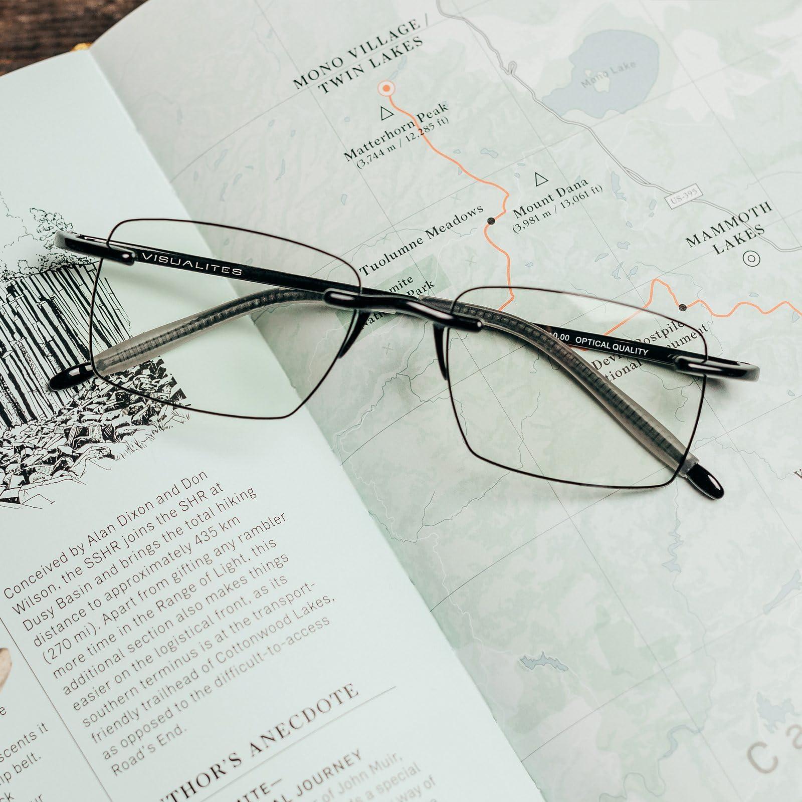 Visualites Visualites Esprit Blue Light Filtering Computer Reading Glasses For Men & Women