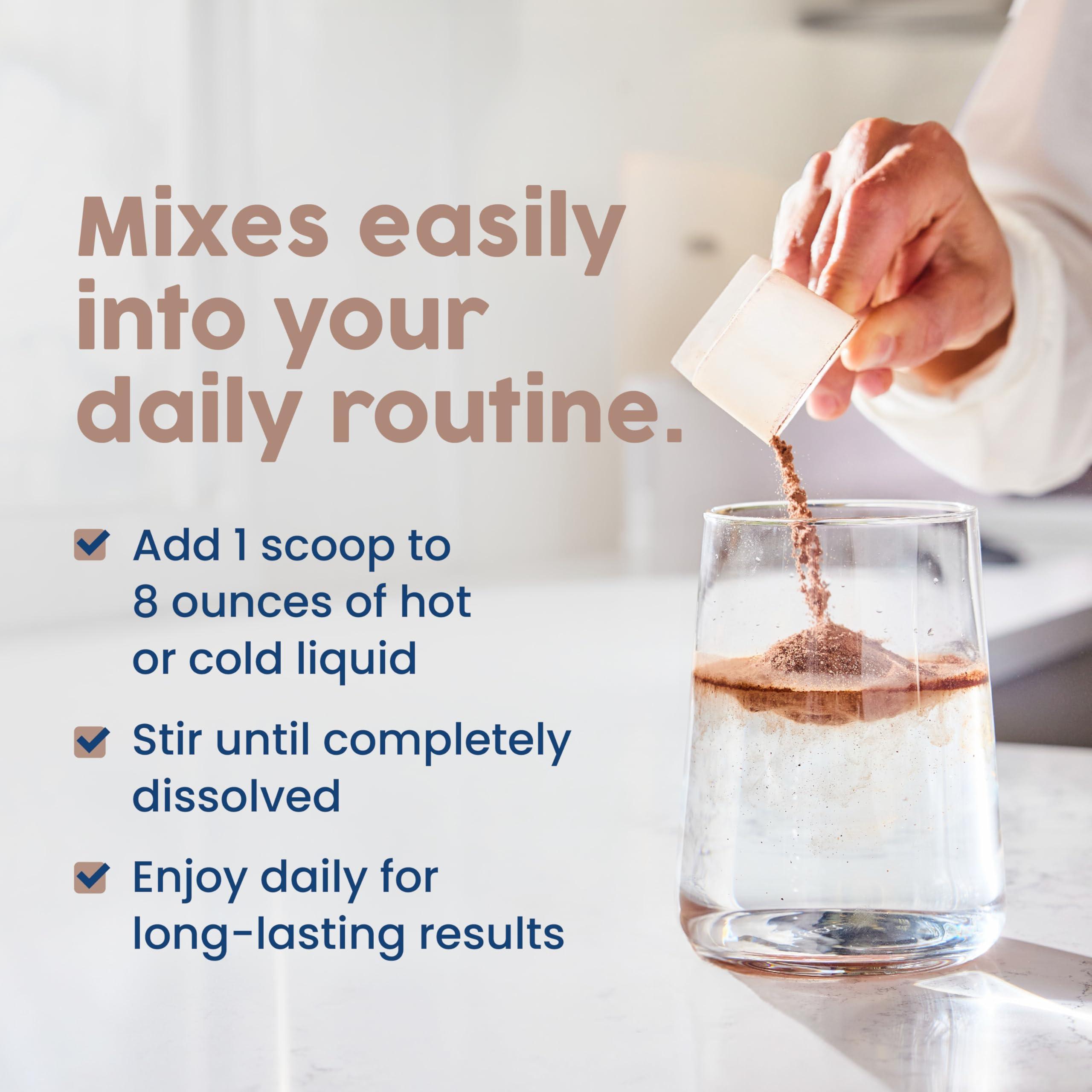 NativePath NativePath Collagen Peptides - Hydrolyzed Type 1 & 3 Collagen. Keto & Paleo Grass-Fed Protein Powder for Hair, Skin, Nails, Bones, Joints, Digestion and More - No Gluten or Dairy (Chocolate, 268g)