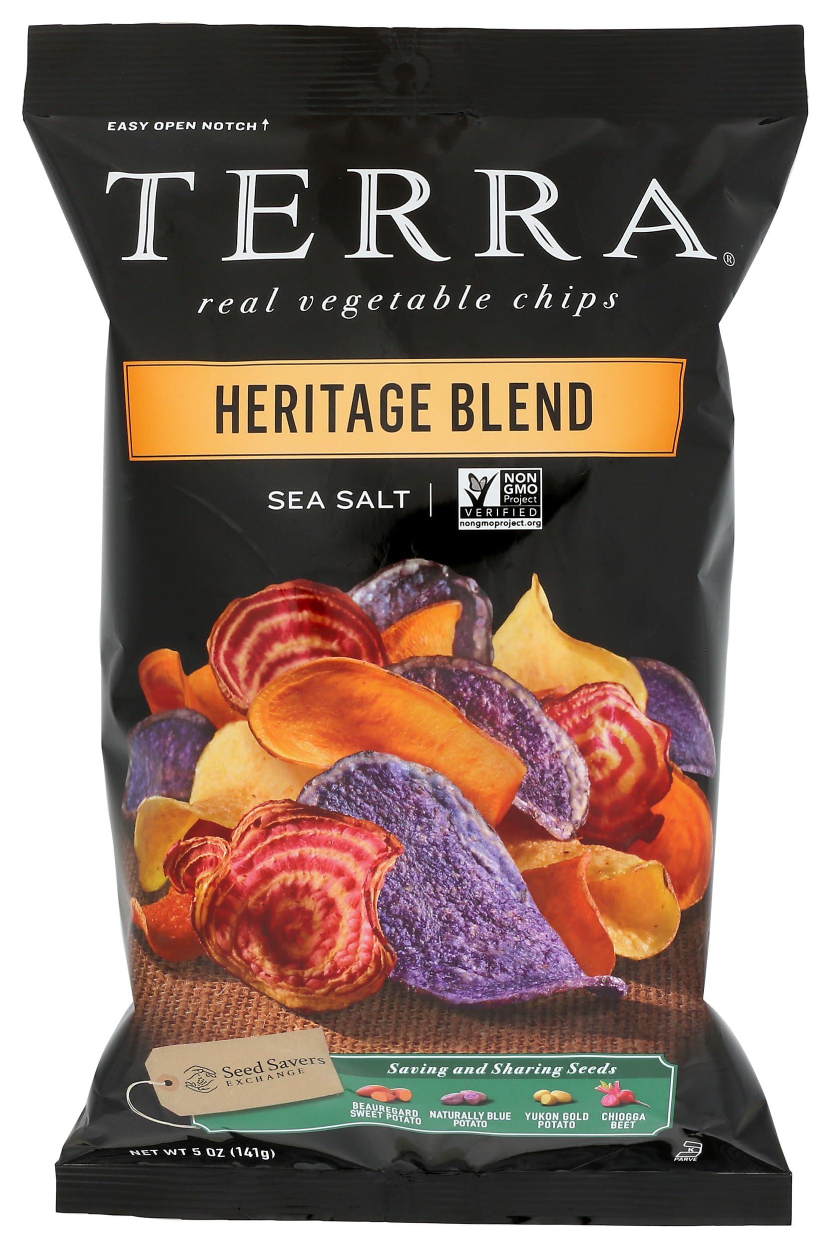 Terra Terra, Heritage Blend Chips, 5 Ounce