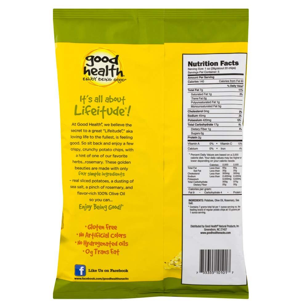Good Health Good Health Rosemary Olive Oil Potato Chips, 5 oz