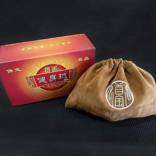 LIANGJUANG LIANGJUANG Chinese Balls Baoding Balls Meditation Balls Baoding Ball Massage Balls Stainless Steel Meditation Ball Chinese Fitness Ball Fitness Hand Exercise Therapy