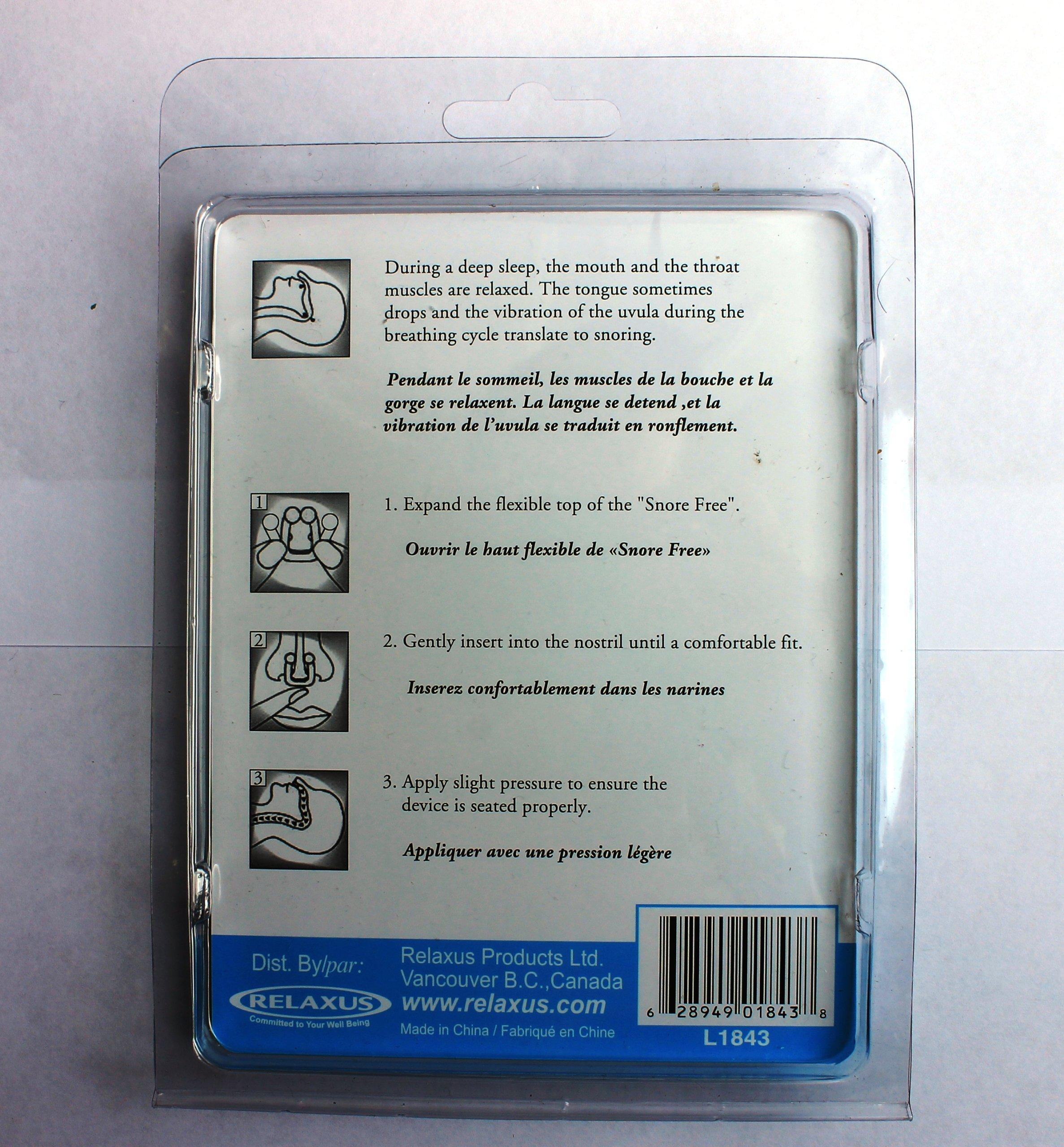 Relaxus Magnetic Snore Free - anti-snore clip