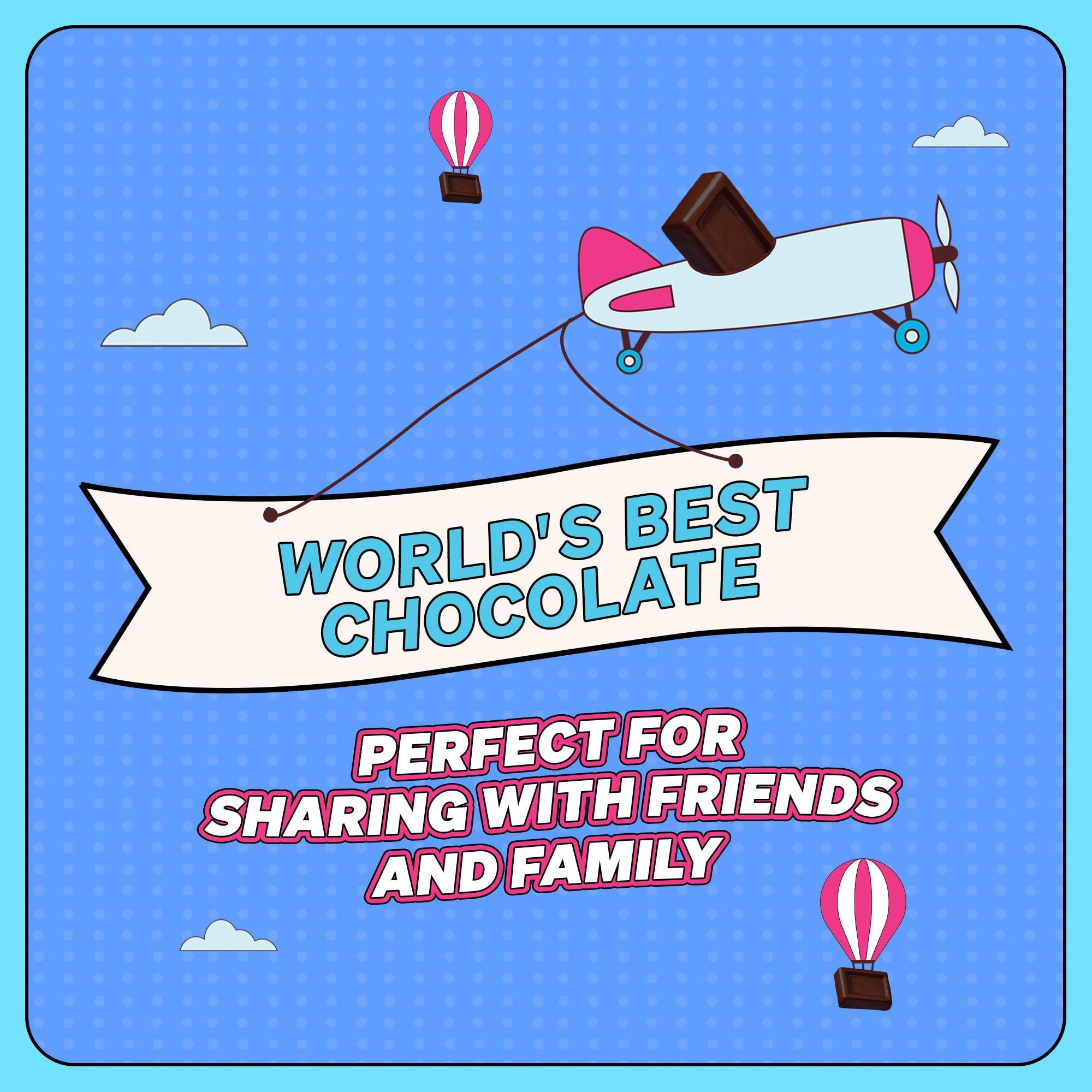 Feastables Feastables by MrBeast Dark Chocolate with Sea Salt KING Size Chocolate Bar, 2.1oz (60g), 10 count