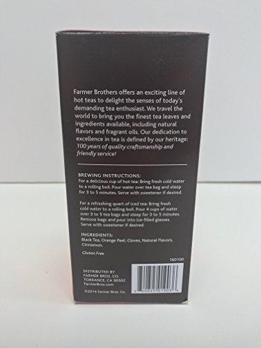 Farmer Brothers Farmer Brothers Premium: Orange Spice Hot Tea - 2/25 ct boxes