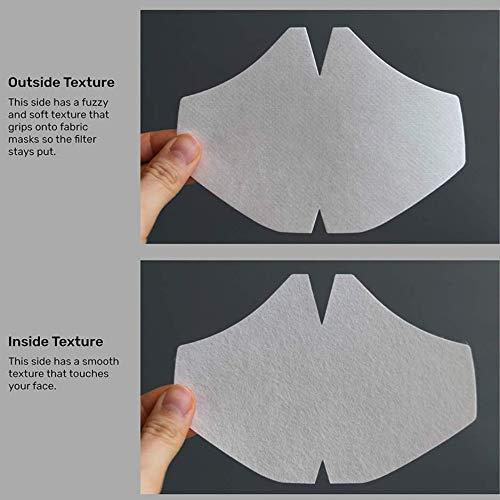 maskfactory 30 Filters (3 Pack) HEPA11 Face Mask Refill Filter Inserts, Made in Korea