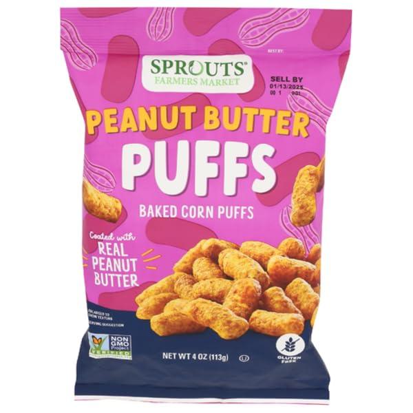 Generic Sprouts Peanut Butter Puffs - 4 oz (113g)