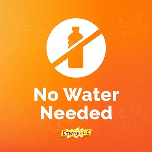 Emergen-C Emergen-C Kidz Crystals, Stocking Stuffer, On-the-Go Emergen-C Immune Support Supplement with Vitamin C, B Vitamins, Zinc and Manganese, Sparkly Strawberry - 56 Stick Packs