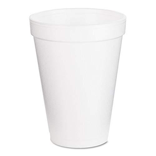 DART Dart 12J12bg Drink Foam Cups 12Oz 25/Pack