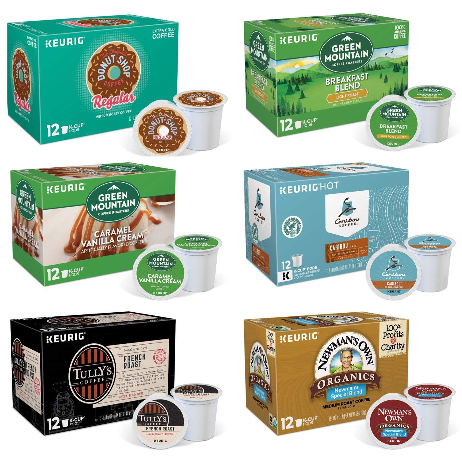 Keurig Keurig K-Cup Pod Variety Pack, Single-Serve Coffee K-Cup Pods, Amazon Exclusive, 72 Count