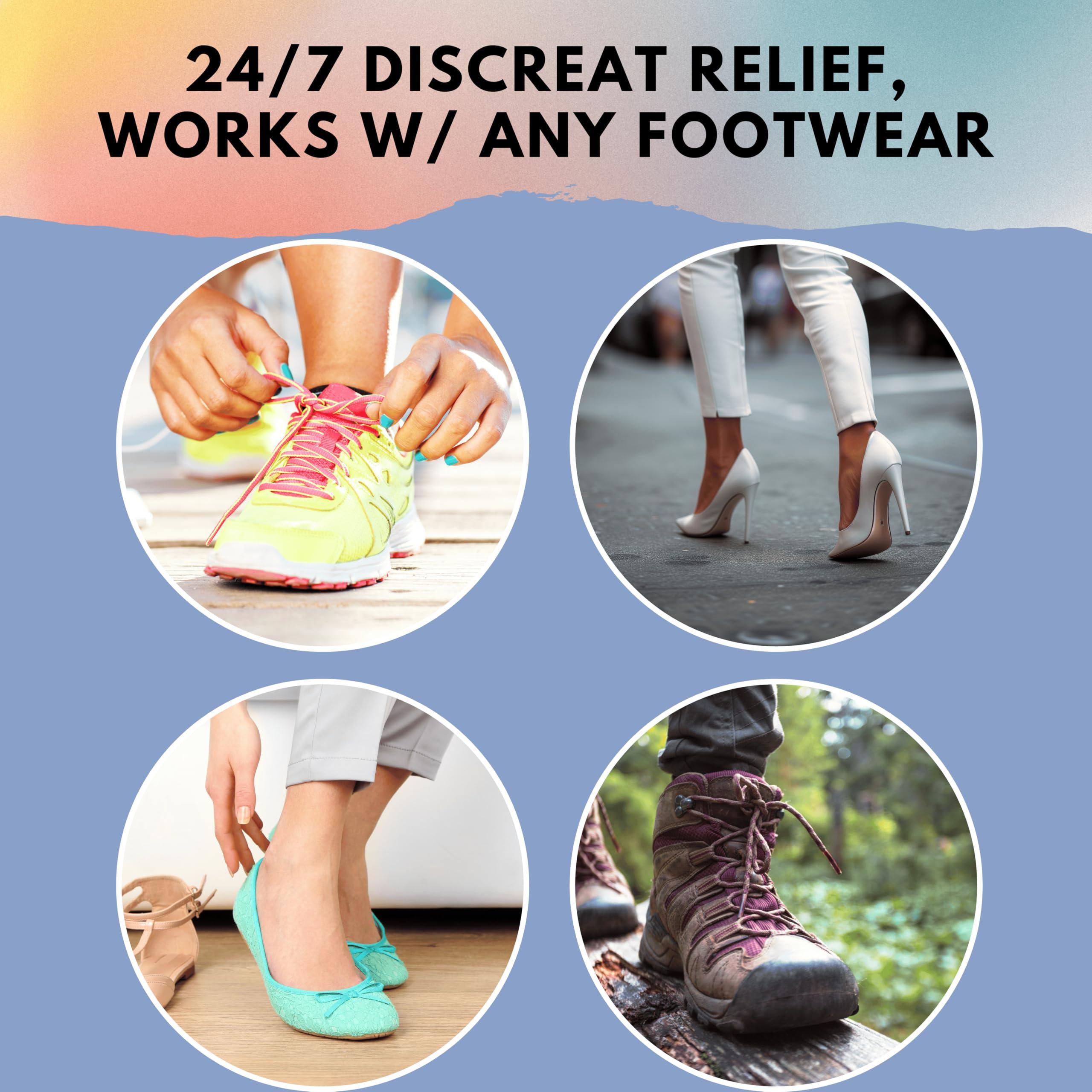 ToeTape Bunion Correction & Pain Relief Tape | 40 Count | Precut Kinesiology Tape for Bunions, Big Toe Sprains, Pain Relief and Support | Hypoallergenic and Sweatproof (Nude)