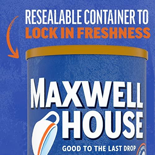 MAXWELL HOUSE Maxwell House The Original Roast Decaf Medium Roast Ground Coffee (29.3 oz Canister)