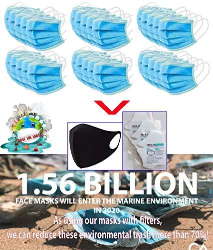 maskfactory 30 Filters (3 Pack) HEPA11 Face Mask Refill Filter Inserts, Made in Korea