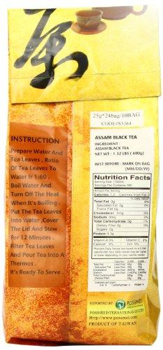 Possmei Possmei Assam Black Tea Bag, 1.32 Pound