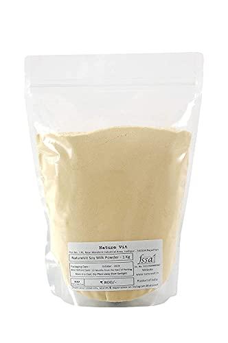 Veena Veena NatureVit SOYA Milk Powder, 1 Kg [Vanilla Flavour] [Vegan, Non-GMO & 25% Protein]