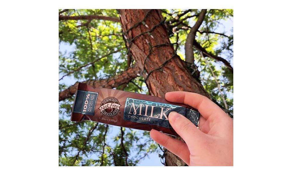 Vermont Nut Free Chocolates Vermont Nut Free Chocolates Small Bar (Milk Chocolate) 1.35 Ounce Bars, 18 Count, Nut-Free, Egg-Free, Kosher