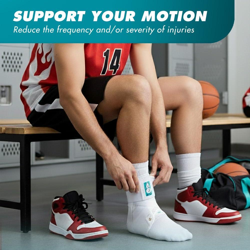 Med Spec Med Spec ASO Ankle Stabilizer, White, X-Small