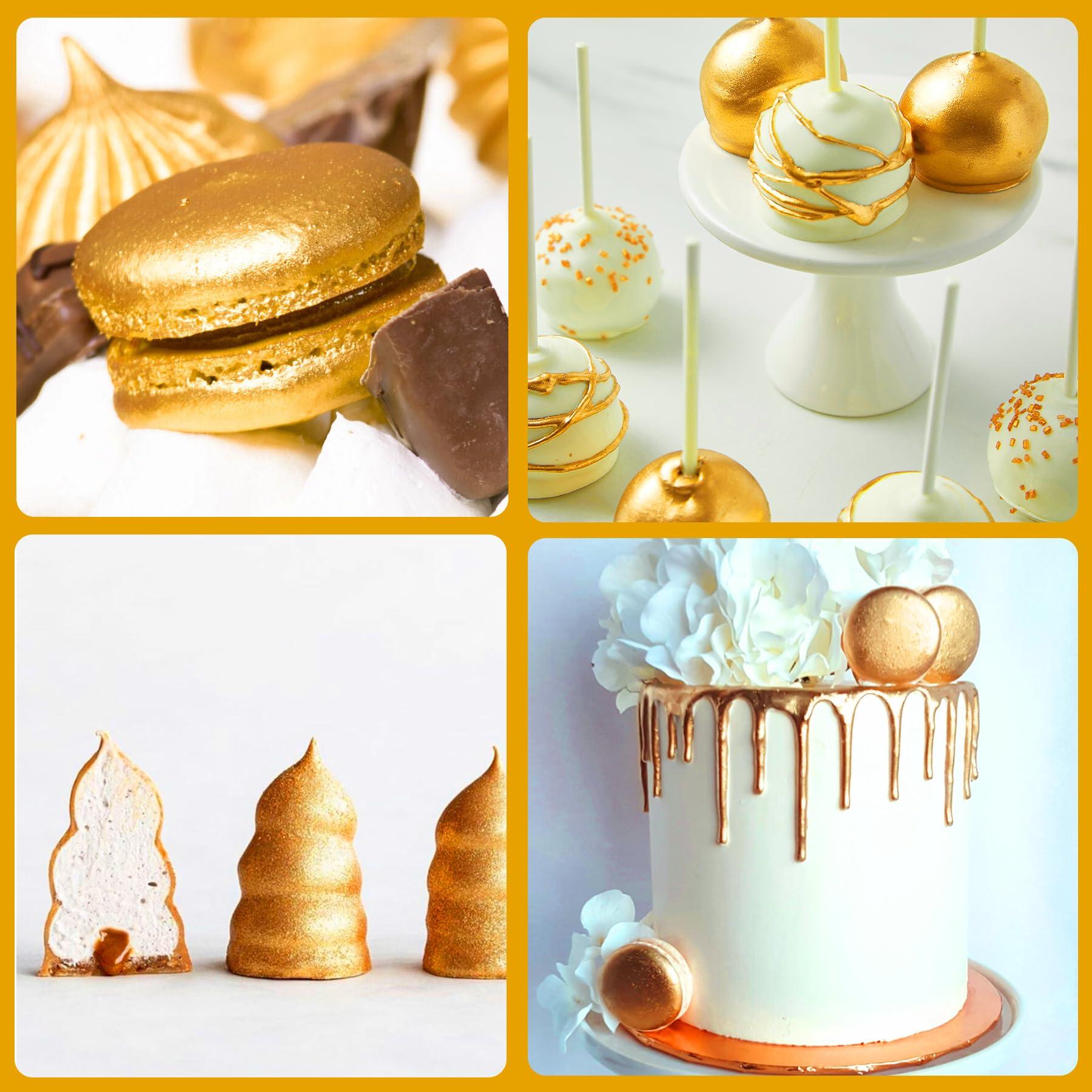 Vividye Edible Glitter - 30g / 1oz Luster Dust Edible Glimmer Powder for Sparkling Drinks, Foods, Wine, Cake - Food Grade Shimmer Dust Powder for Baking, Beverage, Cookies Decoration