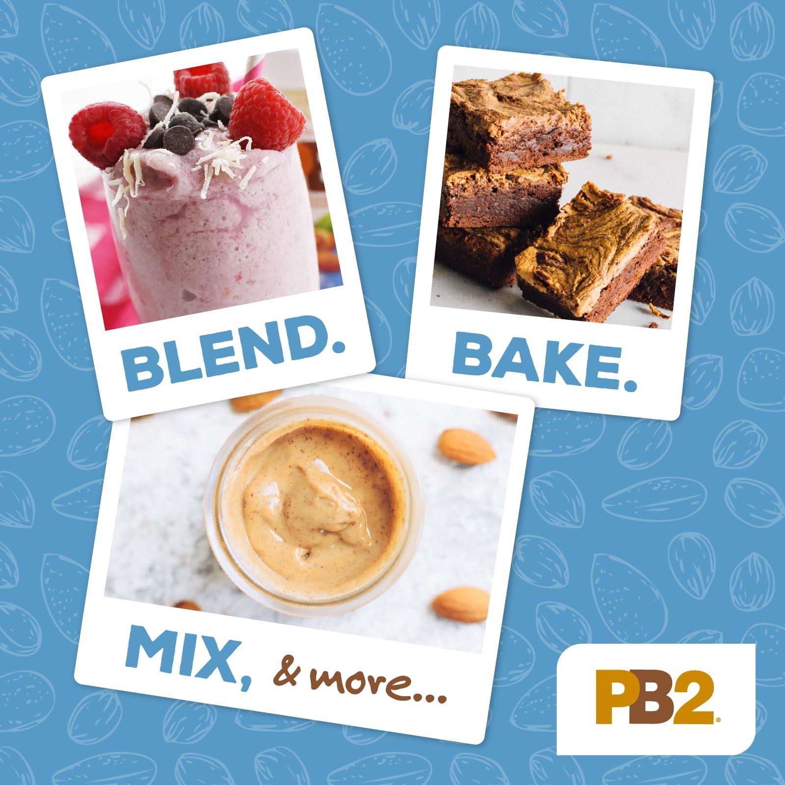 PB2 PB2 Powdered Roasted Almond Butter, 16oz Low-Fat Vegan Almond Powder, Low Carb Nut Butter, Non-GMO, Gluten Free, Kosher