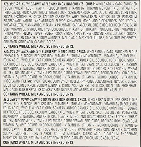 Nutri Grain Nutri-Grain-Kellogg's Cereal Bars Variety Pack, 1.3 oz, 48-Count