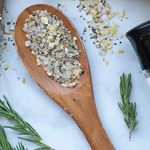 REDMOND Redmond Real Sea Salt - Natural Unrefined Organic Gluten Free, Garlic Pepper Grinder