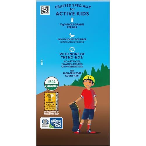 Clif Kid Zbar Zbar - Chocolate Brownie - Soft Baked Snack Bars - Non-GMO - 10g Whole Grains - USDA Organic Granola Bars (24 Pack)