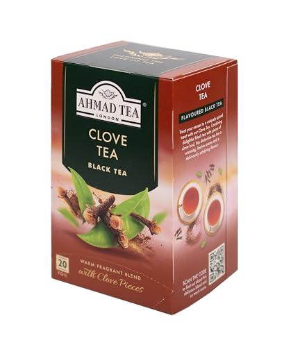 Ahmad Tea Ahmad Tea Black Tea, Clove Teabags, 20 ct (Pack of 1) - Caffeinated & Sugar-Free