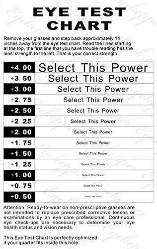 Eyekepper Eyekepper 5-pack Spring Hinges Large Square Frame Reading Glasses DEMI Yellow +0.75