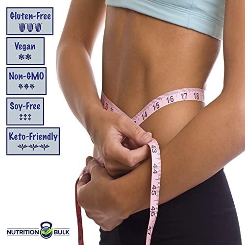 Nutrition Bulk Nutrition Bulk Pea Protein Powder, 8 oz. Canister, Isolate, Keto, Vegan, Non-GMO, Gluten-Free, Non-Dairy (8oz can)