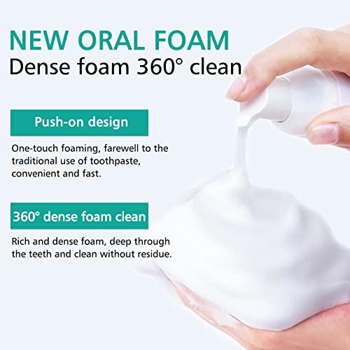 VOGSIG Teeth Whitening Toothpaste with Fluoride, Foam Toothpaste, Ultra-fine Mousse Foam Deeply Cleaning Gums, Stain Removal, Oral Care-Toothpaste Replacement Natural Mouth Wash Water, 3 Fresh Flavor