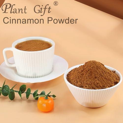 Plant Gift 100% Natural Pure Cinnamon powder 100g/3.52oz Delicate Flavor and Aroma, Great For Cooking, Smoothies, Lattes, Tea