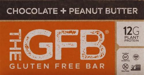 The Gluten Free Bar The Gluten Free Bar, Protein Bar, Chocolate Peanut Butter, 2.05 Ounce, (Pack of 12), Vegan, Dairy Free, Non GMO, Soy Free