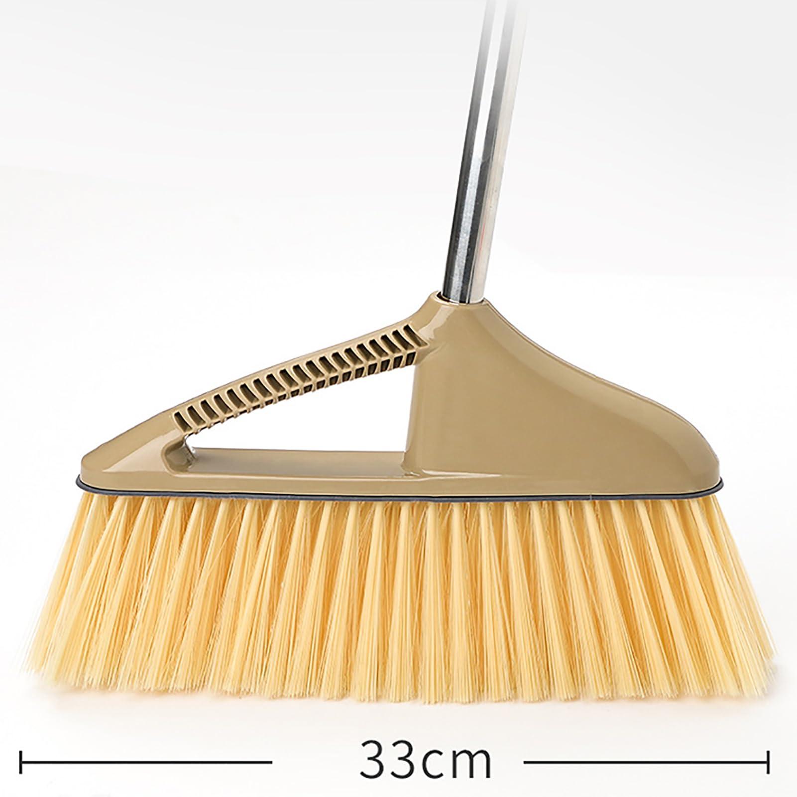 shenruifa Indoor Broom Soft Bristle Sweeping Brush,Sweeping Broom Efficient Cleaning High Toughness Soft for Bathroom Kitchen