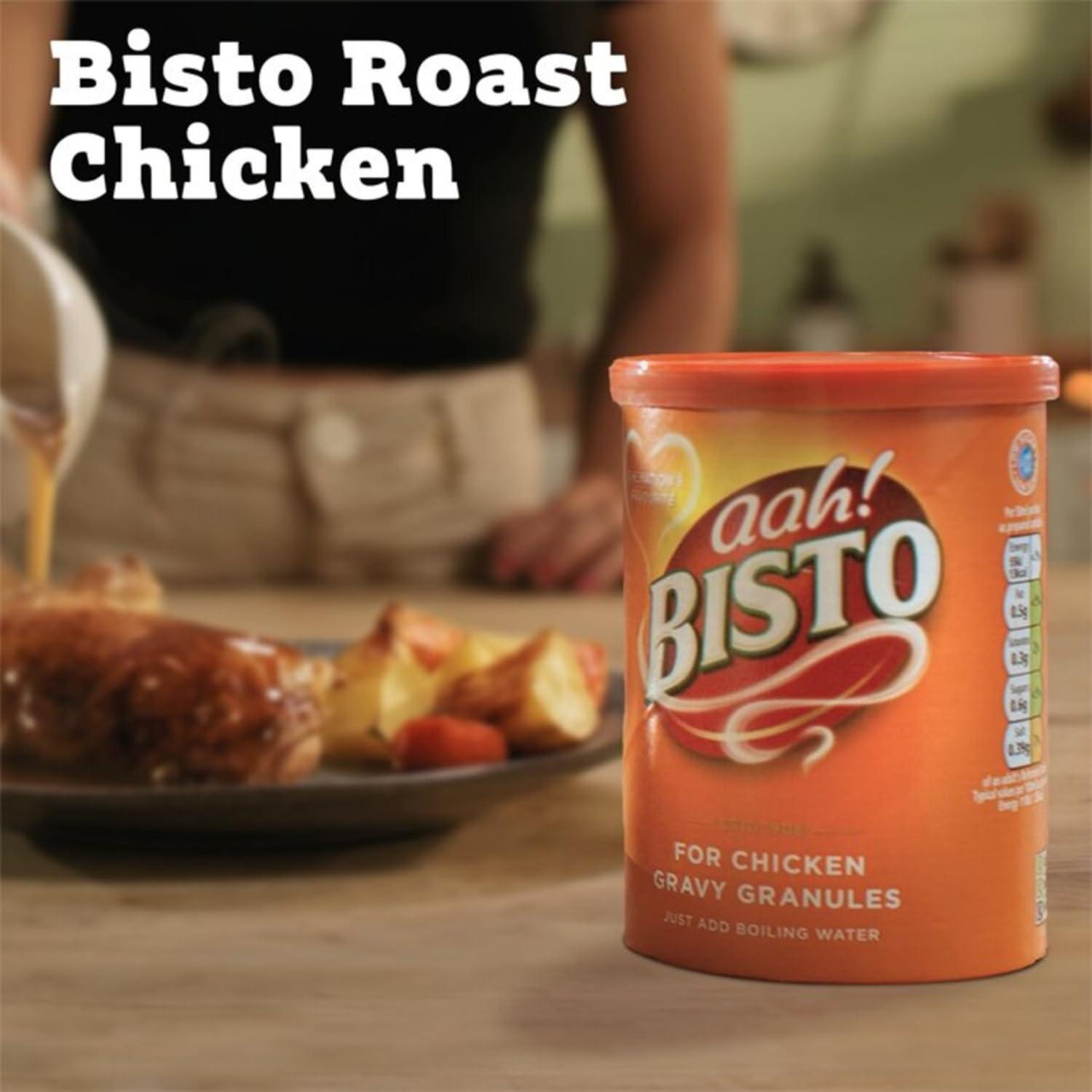 Bisto Bisto Chicken Gravy Granules 5.9 oz Rich and Savory Flavor for Roasted Chicken, Family Meals, Comfort Dishes Quick, Easy, Lump-Free Preparation Velvety Consistency