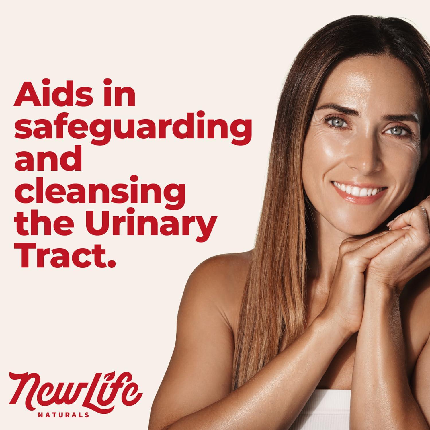 NewLife Naturals NewLife Naturals D-Mannose Capsules | w/Cranberry and Hibiscus Extracts | Natural Urinary Tract Health Supplement | 1400mg Pure Veggie Powder | 60 Veggie Capsules