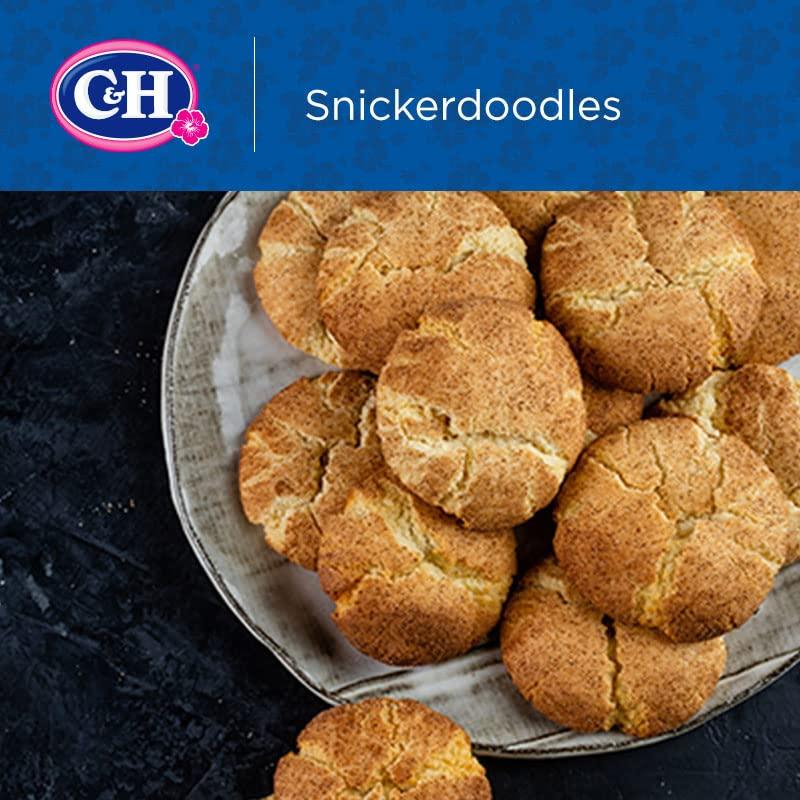 C&H C&H Premium Pure Cane Granulated Sugar, 4 LB Bag (Pack of 2)