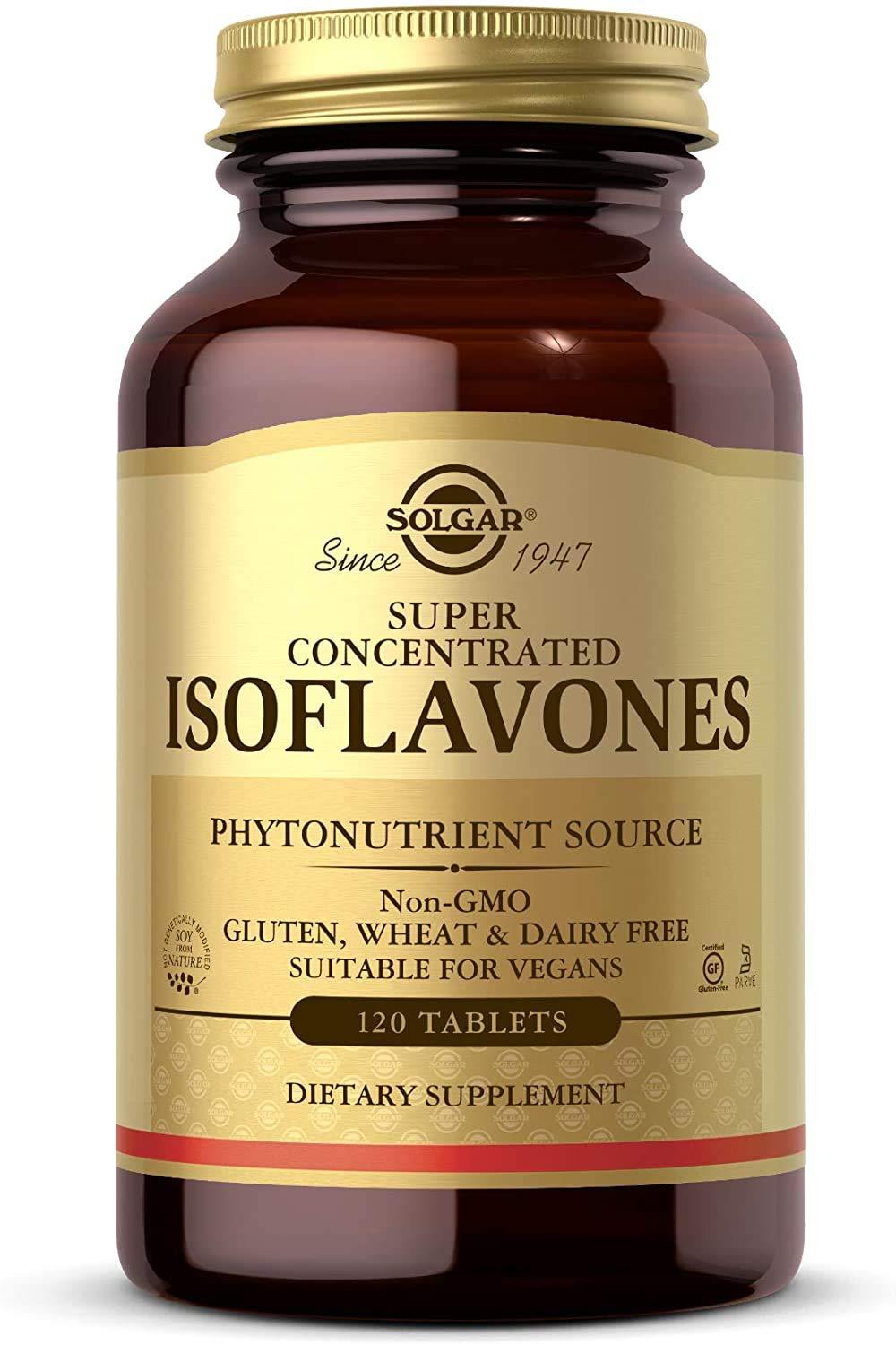 Solgar Solgar – Non-GMO Super Concentrated Isoflavones, 120 Tablets