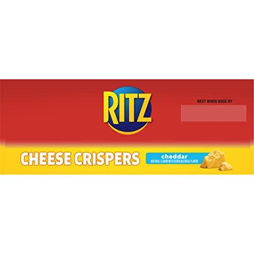 Ritz Ritz Crispers Cheddar Chips, Cheese, 6 Count (Pack of 1)