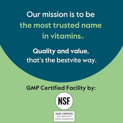 BESTVITE BESTVITE Vitamin B-2 (Riboflavin) 400mg (240 Vegetarian Capsules) (120 x 2) - No Stearates - Vegan - Non GMO - Gluten Free